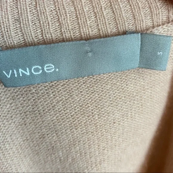 Vince • Baby Pink Side Tie Sweater - Picture 10 of 11